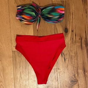 Lspace mismatched two piece